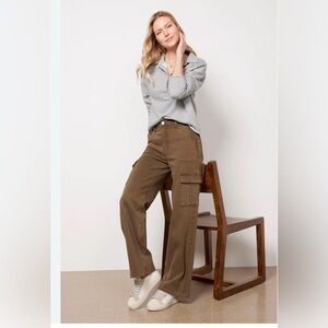 Kut from the Kloth Men's Green Cargo Trousers